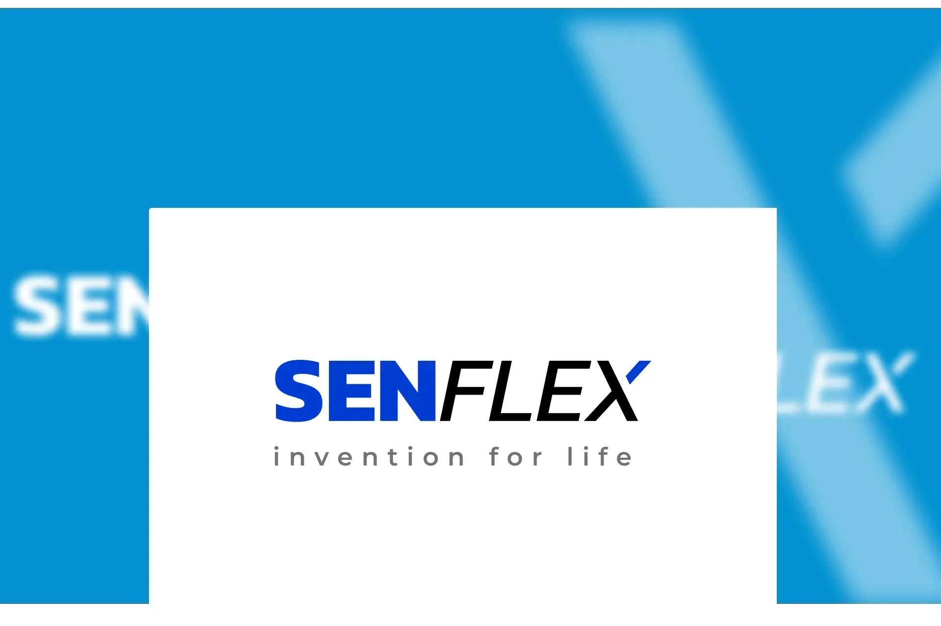 The final design of SENFLEX logo